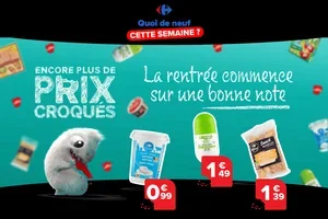 En ce moment, découvrez encore plus de prix croqués chez Carrefour ! 🥳