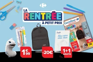 Découvrez les offres de notre folder spécial rentrée des classes ! 🎒