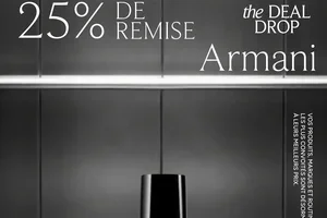 Armani | 25% de remise + 5% EXTRA