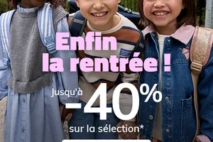📚 Pour la rentrée : Jsq -40% sur la sélection...