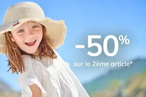 Bain de soleil : -50% sur le 2ème ☀️