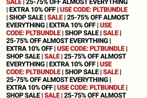 Your wishlist is on sale.