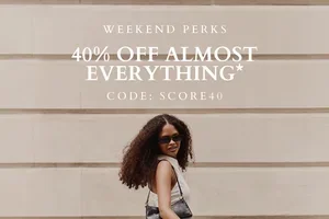 40% off almost everything