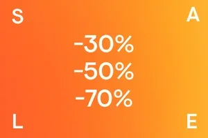 SALE | Now 500+ items with discounts of up to 70% off