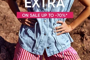 HAPPY HOURS | 15%* extra discount on SALE items up to -70% off through Sunday