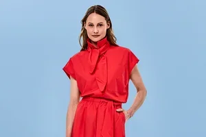 Dressed in NEW in this cheerful color
