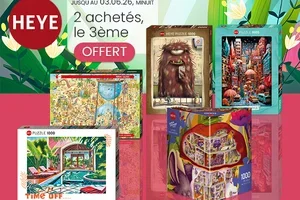 Heye : le 3ème Puzzle Offert + Nouveautés