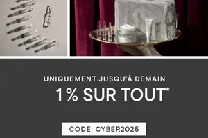 Valable jusqu'à demain⚡ 20 % sur tout + cadeau d'une valeur de 40 €