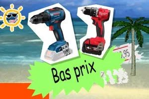 Cette semaine, des prix imbattables : les perceuses