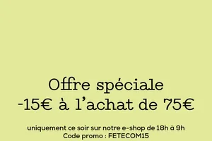 Offre spéciale uniquement de 18h à 9h !