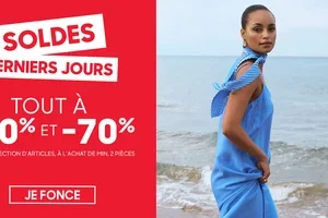 SOLDES DERNIERS JOURS : TOUT à -50% et -70% !