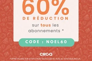 🎁 C’est parti : -60% pour profiter des fêtes sans culpabiliser !