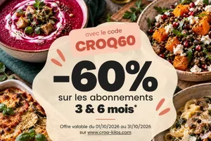 Offre d'automne : -60% sur les abonnements 3 et 6 mois
