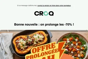 🔥 Prolongation exceptionnelle : -70% pendant 24h de plus !