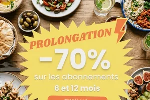 🎁 Exceptionnel : les -70% sont prolongés 24h !