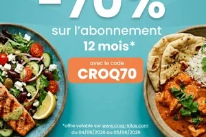 🔥 CROQ70 : -70% sur 12 mois pendant 48H