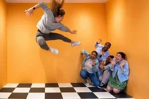 Tendances près de chez vous : Plus de 50 expériences interactives à découvrir à Illusion Brussels : entrée enfant ou adulte (jusqu'à 25% de remise)