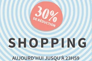 ★ 🔊 Ce soir seulement : -30% sur tout | jusqu’à 23h59