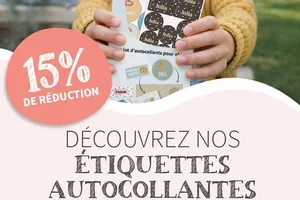 ★ Découvrez toutes nos étiquettes + 15 % de réduction sur votre préférée ! 🎉