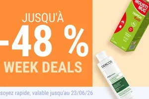 Week Deals : jusqu'à -48 % ☀️