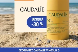 Aujourd'hui seulement : jusqu'à -30 % sur la protection solaire Caudalie ☀️