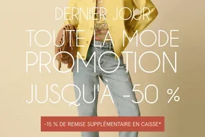 Dernier jour : PROMOTION