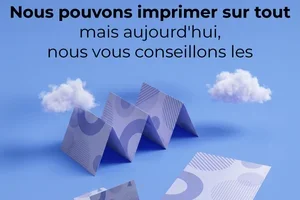 Tracts, cartes de visite… Nous imprimons sur tout ! Jusqu'à -40 %