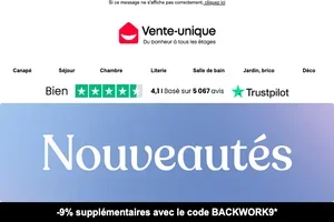 🆕  Alerte nouveautés !
