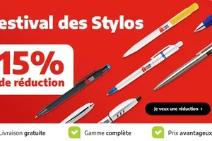 Festival des Stylos : 15 % de réduction !