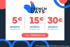 French Days : jusqu'à -30€ 🧸