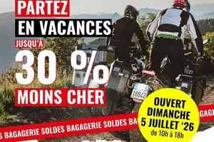 ROADTRIP ? 🏞️ JUSQU'À -30 % sur les bagages ! Tous nos magasins sont ouverts ce dimanche !