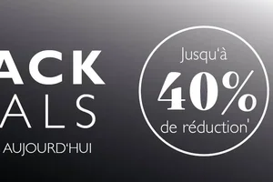 Uniquement aujourd’hui : jusqu’à 40 % de réduction sur nos Black Deals 🤩