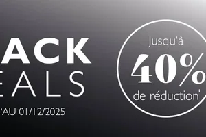 À ne pas manquer : jusqu'à 40 % de réduction dans nos Black Deals 🤩