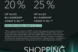 🏝️ Shopping Night | -25% OP ALLES bij aankoop vanaf € 50,-**