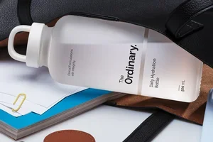 Back in stock: The O. Daily Hydration Bottle.