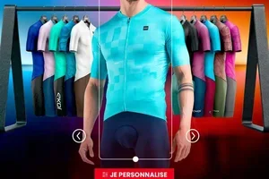 30 cuissards et 40 maillots à -60% 