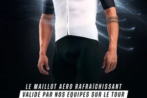 🆕 Le maillot aéro rafraîchissant porté sur le Tour de France
