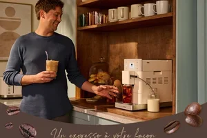 Un bon café glacé ou chaud, et un cadeau gratuit de notre part