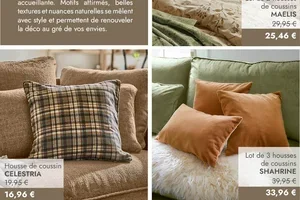 Une rentrée en douceur : 15 % sur tous les textiles 🧵