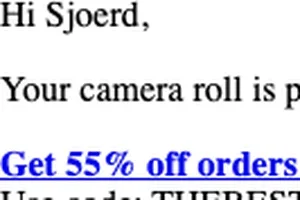 55% Off $139+ Ends Tonight!