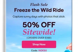 24-Hour Sale: Freeze the Wild Ride