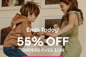 55% Off Ends TODAY!