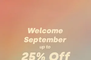 New arrivals up to 25% off