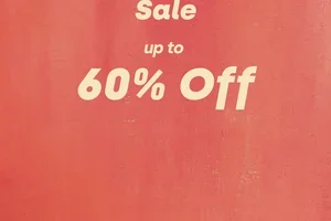 Up to 60% off: discover what's new
