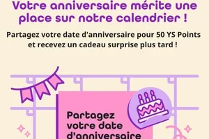 🎂 Envie de vous faire plaisir pour votre anniversaire ?