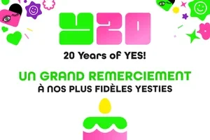 Yesties, merci de nous avoir accompagné durant nos 20 années de YES ! 💖