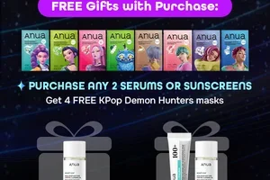 🚨 Anua x KPop Demon Hunters Week – Up to 60% OFF!