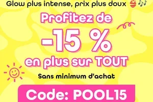 ⏰Dernière chance : Extra-15% sur skincare + makeup sunkissed (sans minimum d'achat)