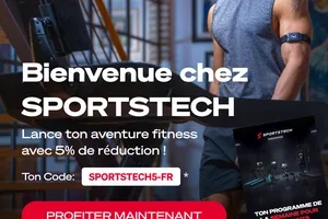 Tes -5 % t’attendent ! 👋 Bienvenue chez SPORTSTECH →