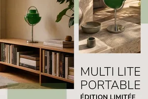 Limité et emblématique : le nouveau Multi-Lite Portable de GUBI 🍀